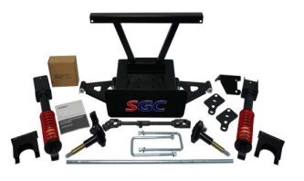 6” HD Coil-Over Shocks A-Arm Lift Kit for Club Car DS (2004-2006) (Elec/Gas) (Copy)