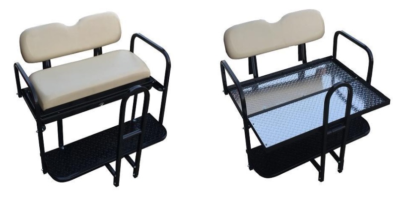 Seat Kit Frame ( Diamond Plate Cargo Bed )