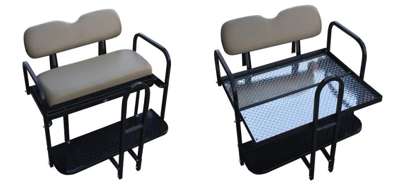 Seat Kit Frame ( Diamond Plate Cargo Bed )