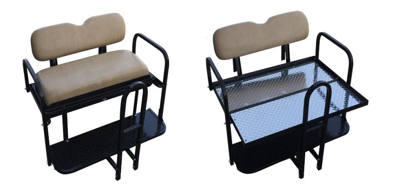 Seat Kit Frame ( Diamond Plate Cargo Bed )