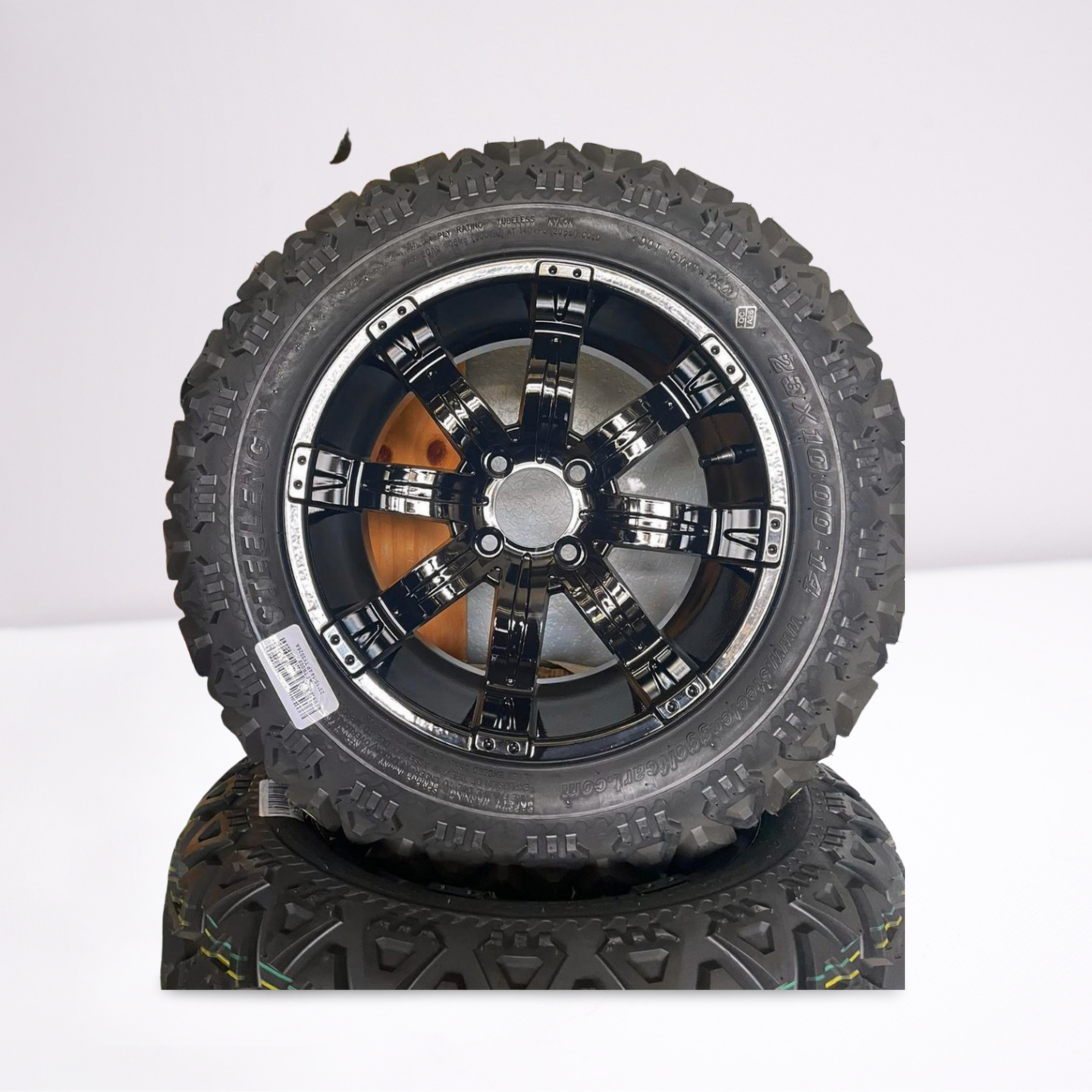 Wheels  and  Tires ( 14″x23″ ) set of 4