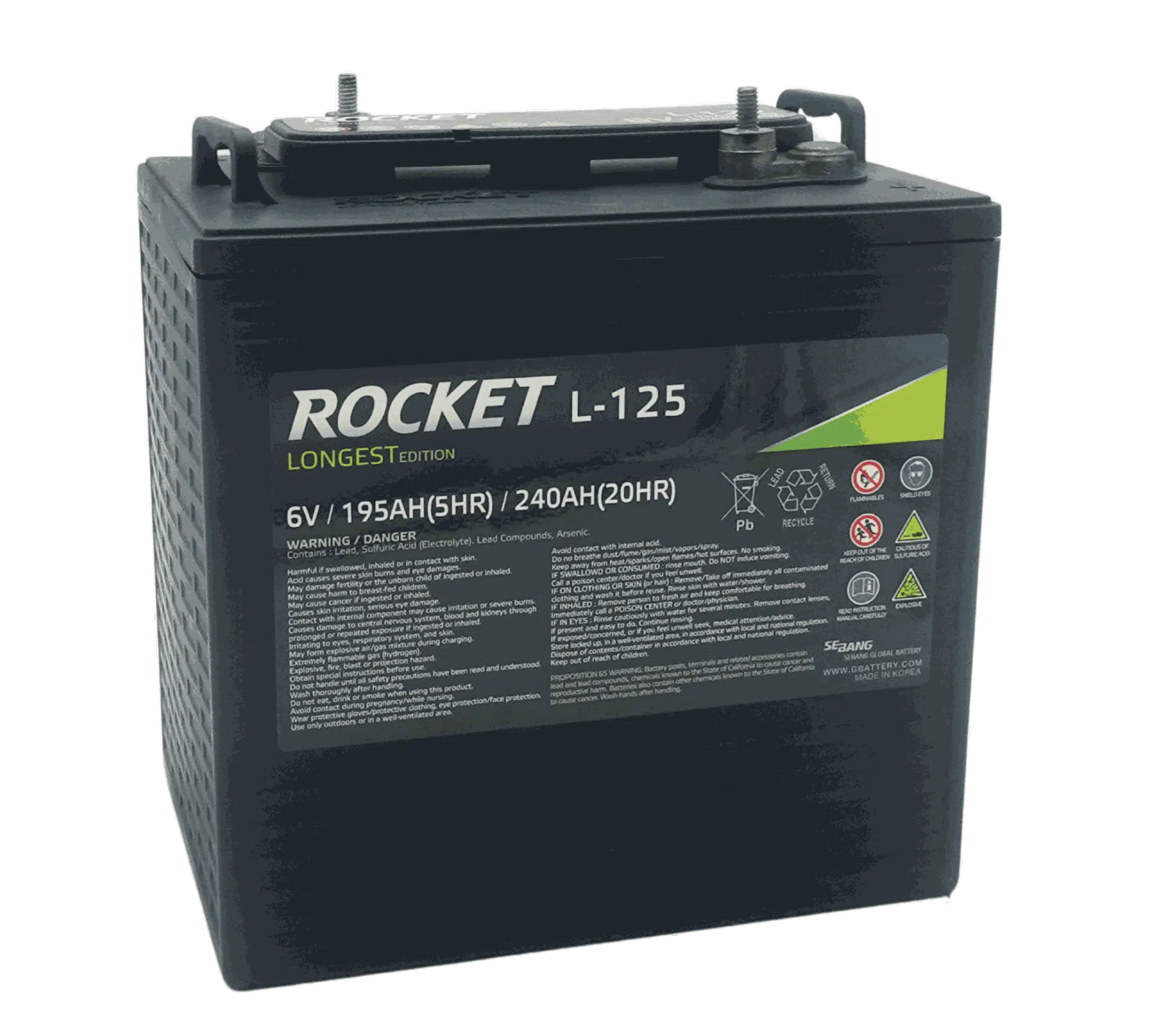 6 Volt Rocket L125
