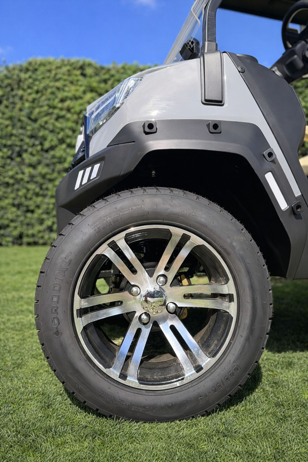 GOLF CART COALA - GRAY 4 SEATER (BLACKS) - Image 3