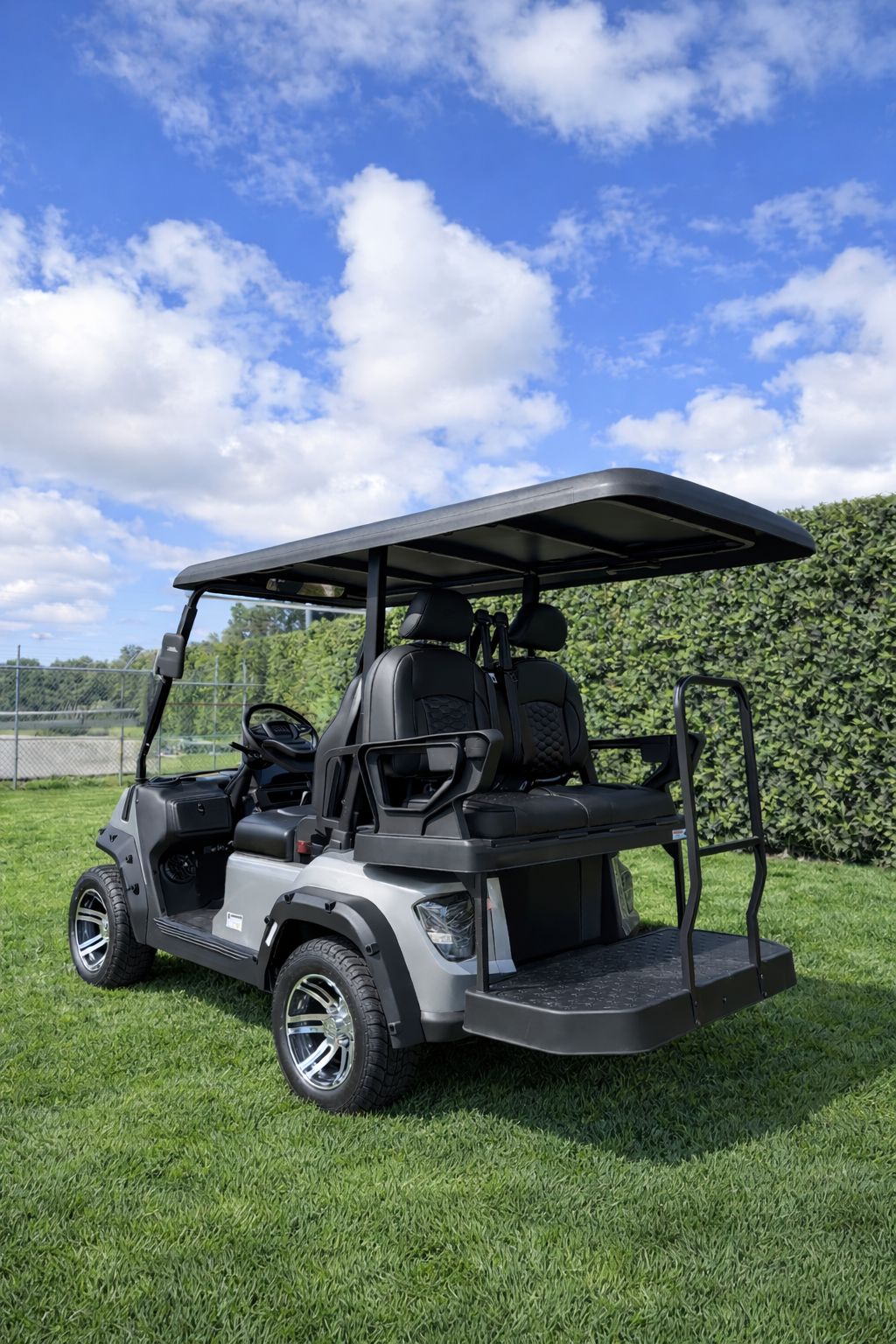 GOLF CART COALA - GRAY 4 SEATER (BLACKS) - Image 6