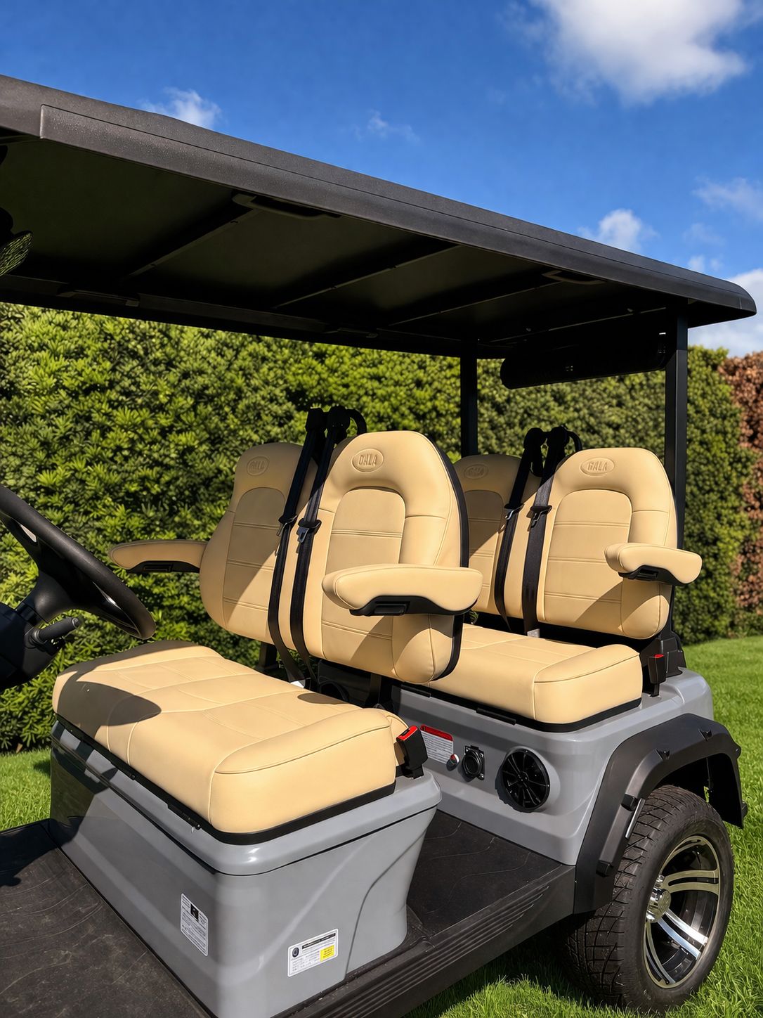 GOLF CART COALA - GRAY 4 SEATER - Image 2