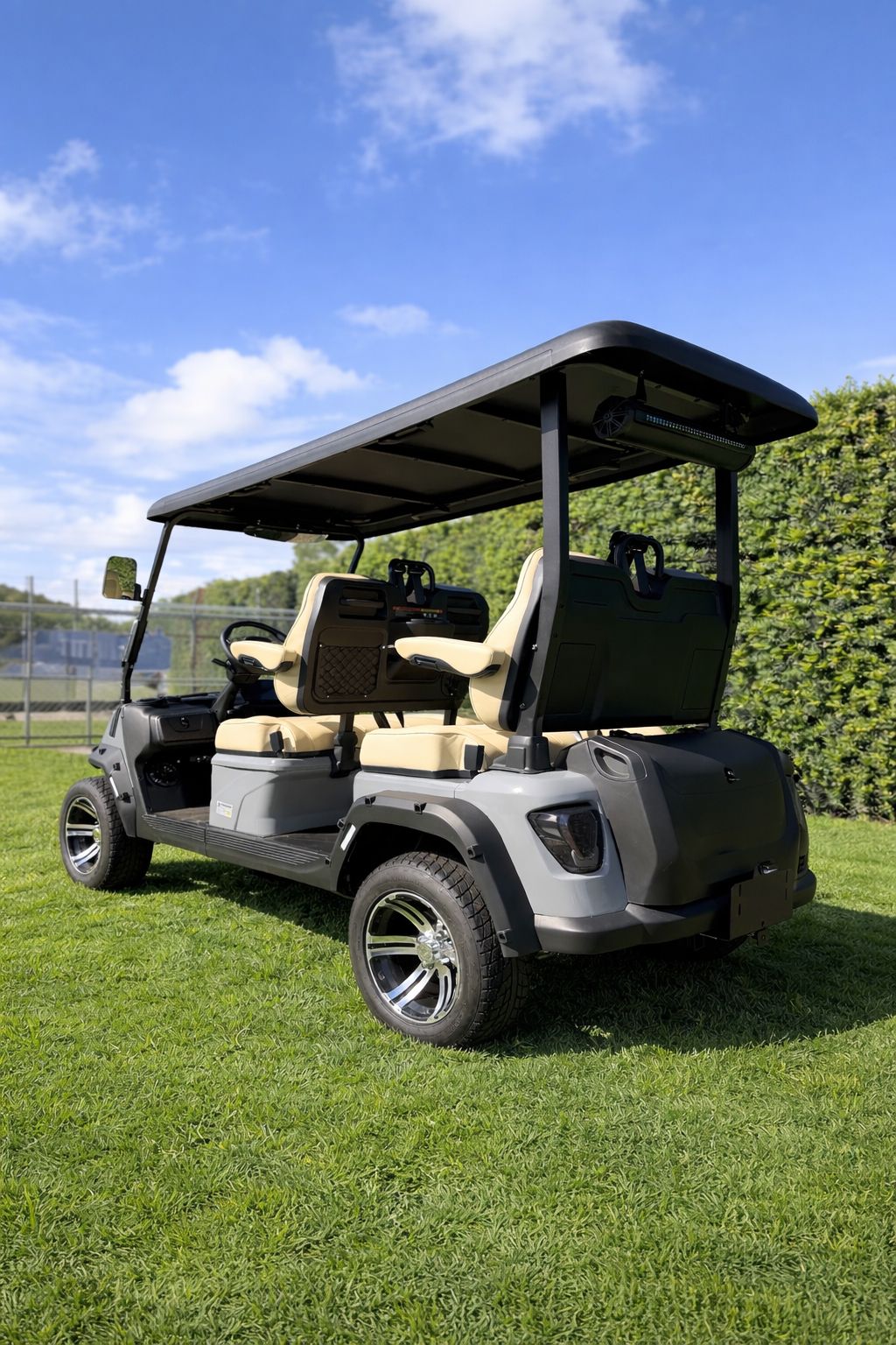 GOLF CART COALA - GRAY 4 SEATER - Image 4