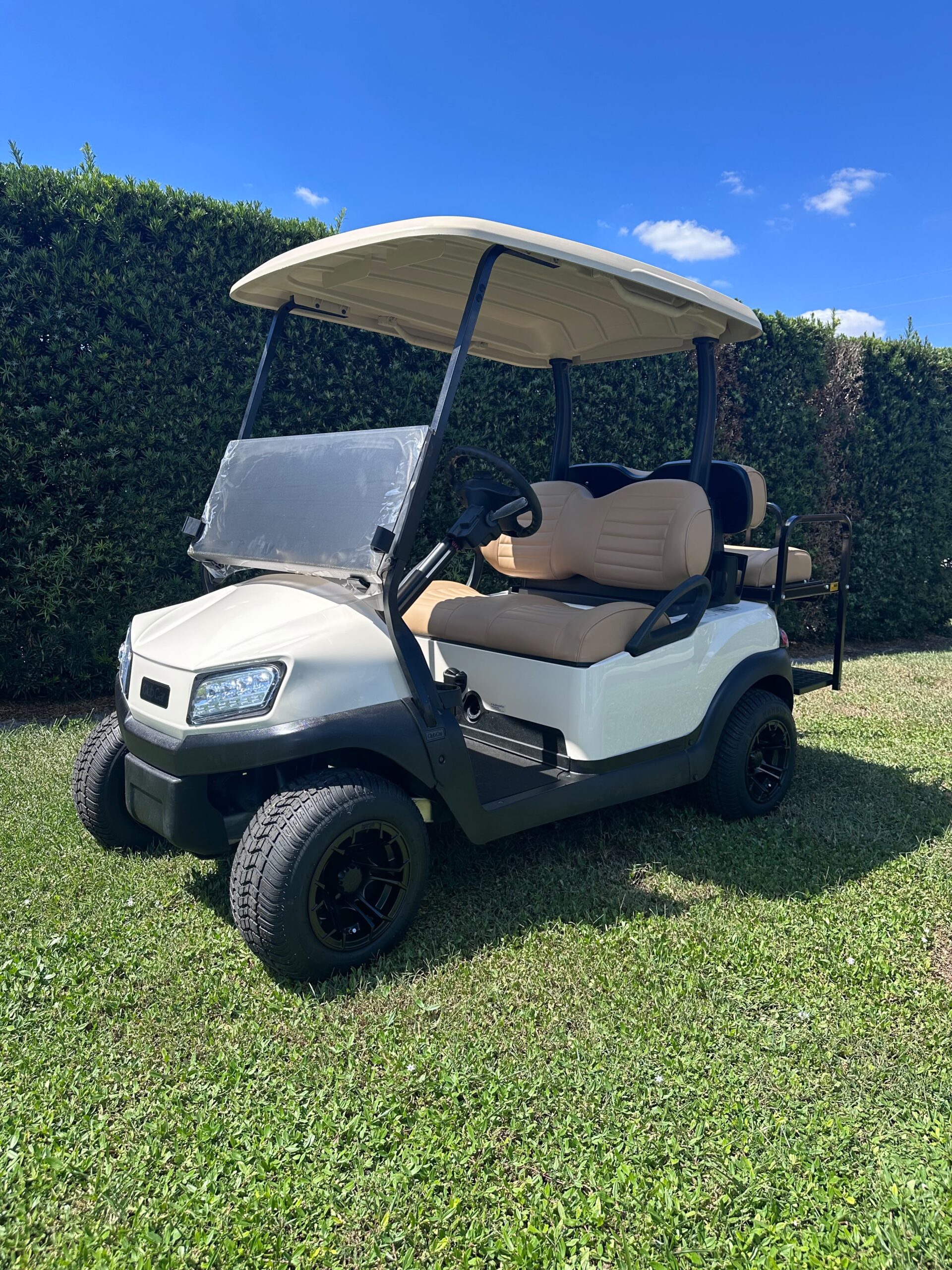 2020 Club Car Tempo White